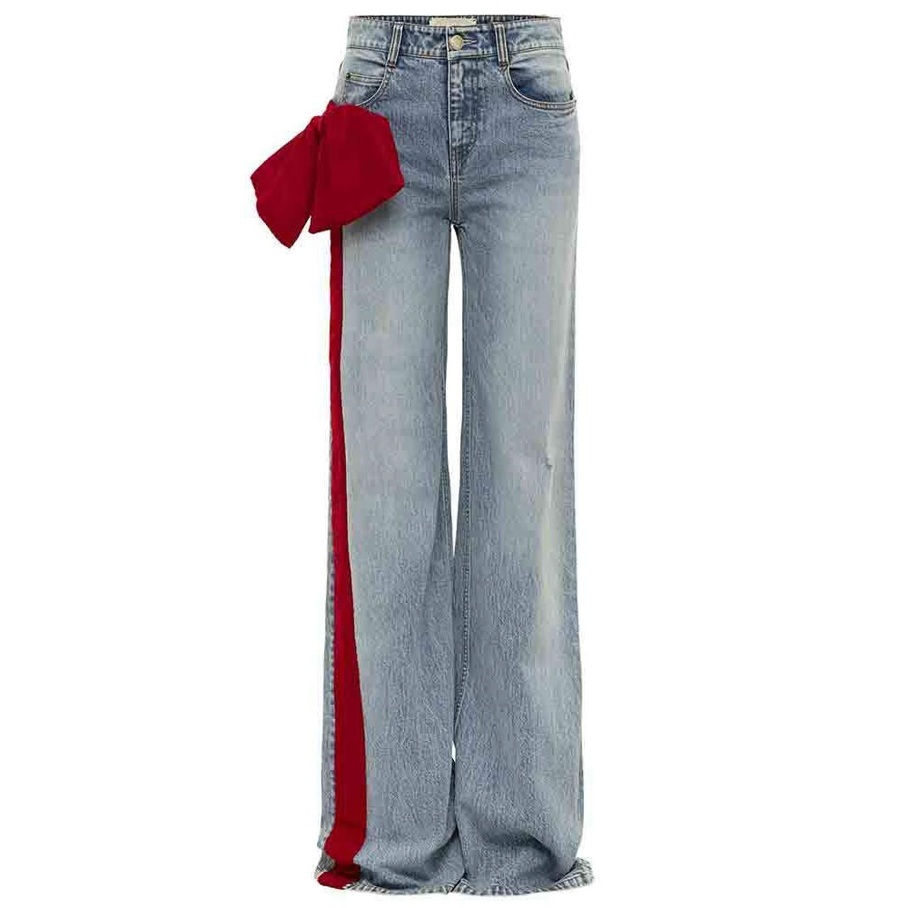 Light Stripe Jeans For Women