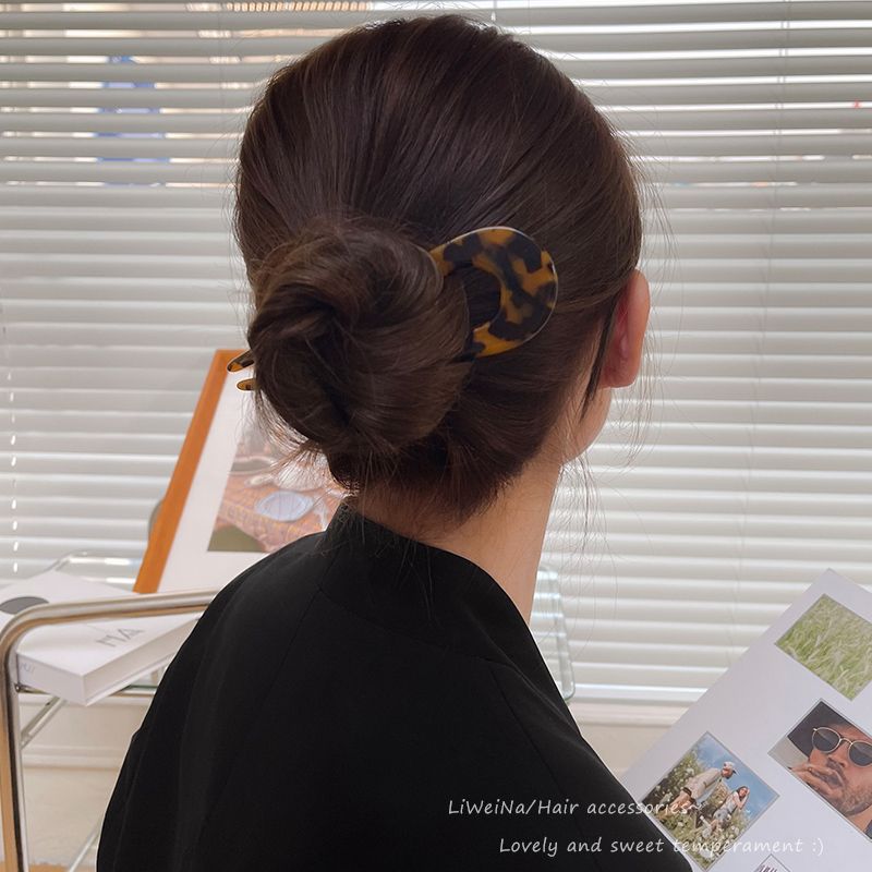 U-shaped Hair Pin Female Bun Updo Hair Accessories