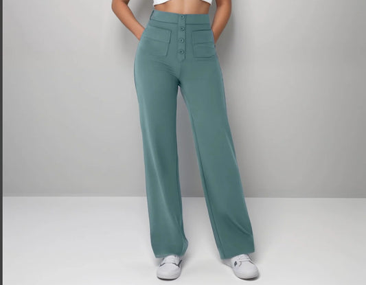 Women's Fashion Individual Casual Straight-leg Pants