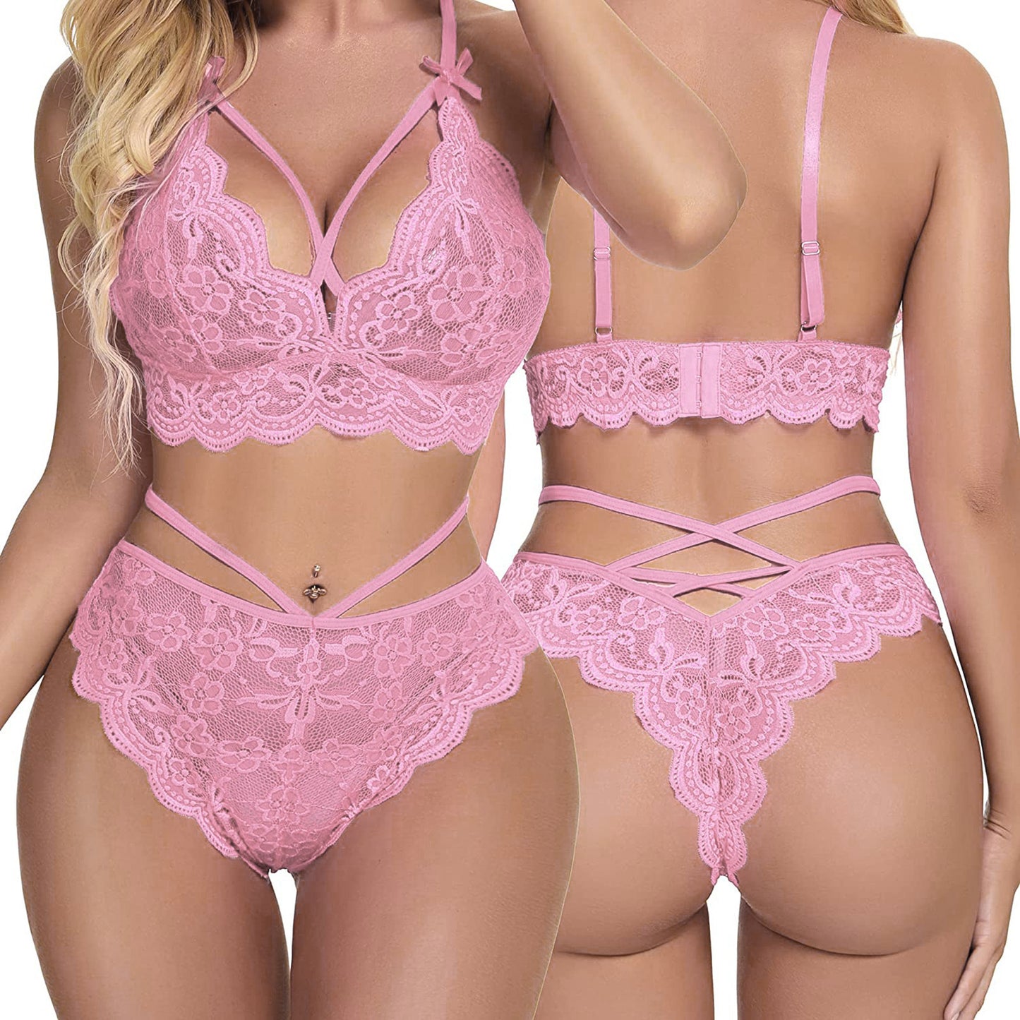 Women's Lace Split Underwear