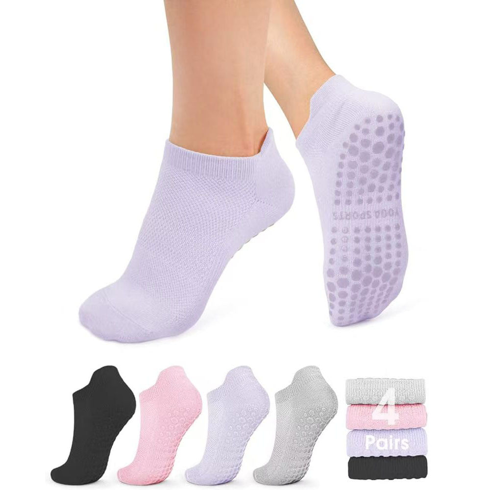 Women’s Boneless Mesh Athletic Socks Non-slip Silicone