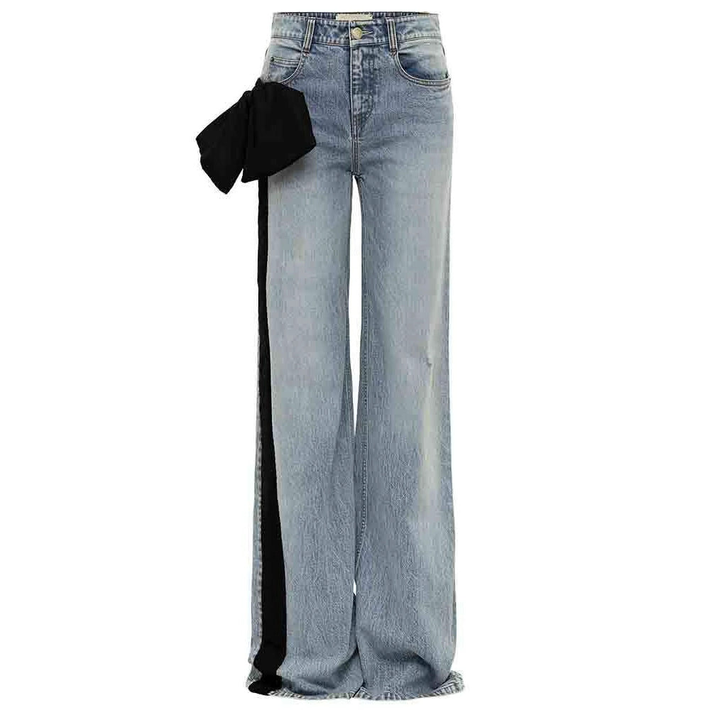 Light Stripe Jeans For Women