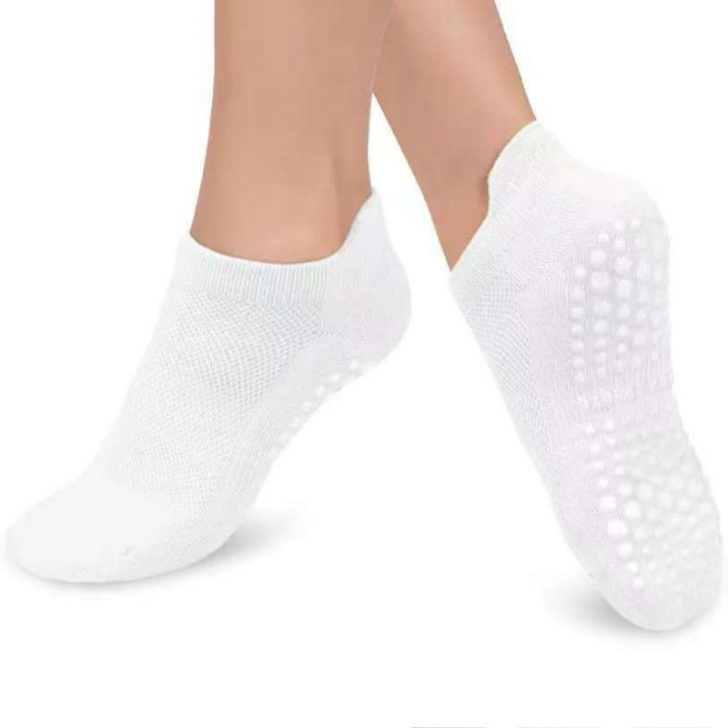 Women’s Boneless Mesh Athletic Socks Non-slip Silicone