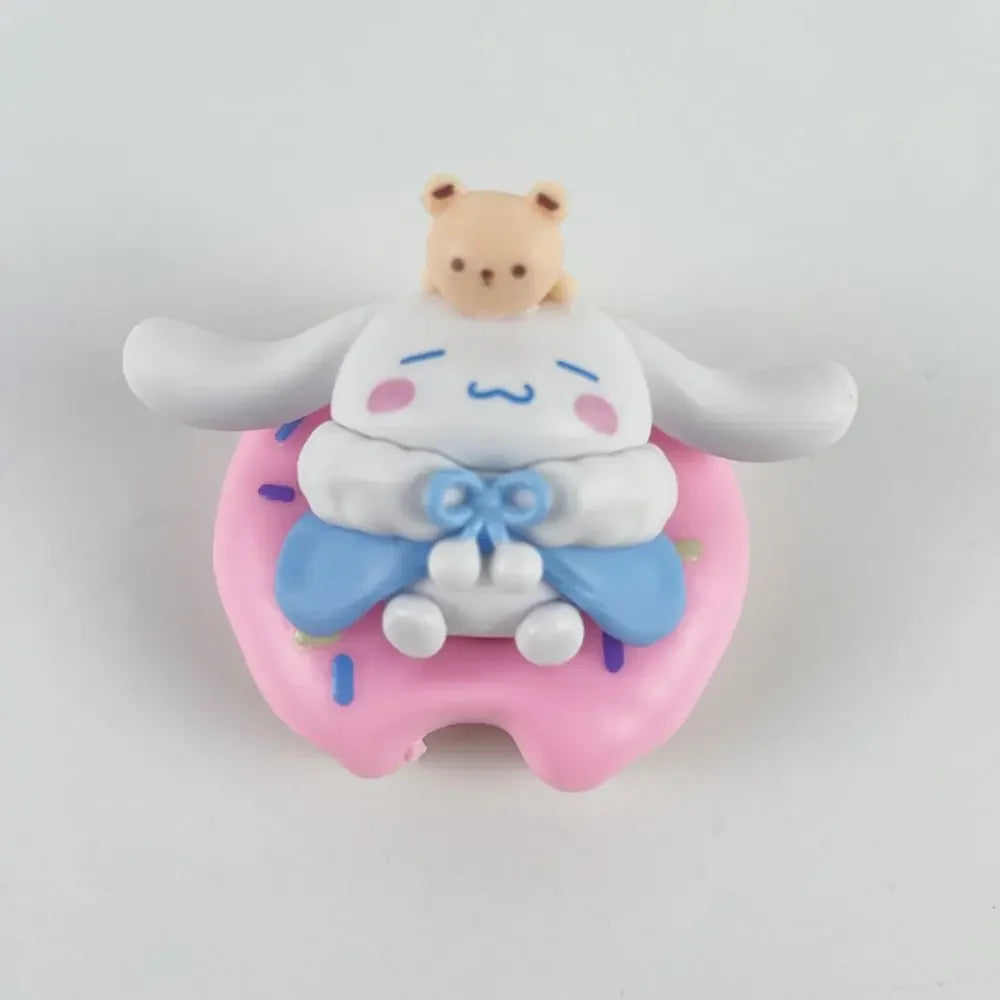 Sanrio Blind Box Sleep Safely Hello Kitty MyMelody Kuromi Pachacco Pompompurin Children's Toy Birthday Gift Christmas Decoration