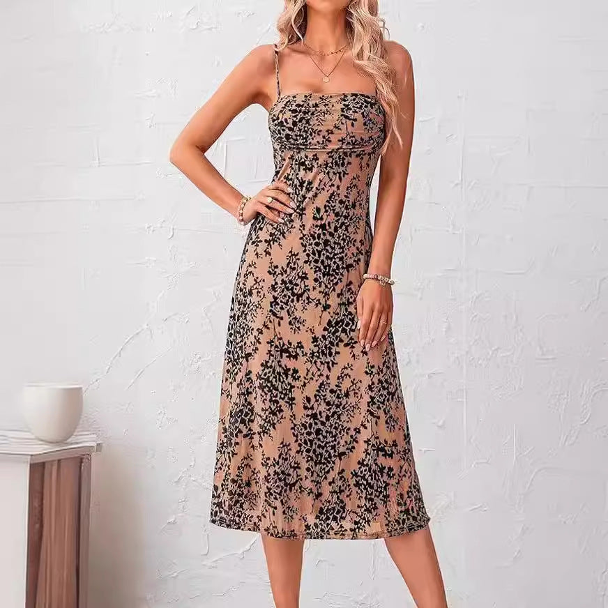 Mid-length Flower Dress