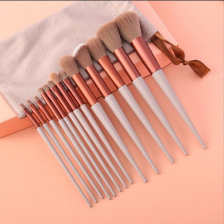 Makeup Brush Set Make Up Concealer Brush Blush Powder Brush Eye Shadow Highlighter Foundation Brush Cosmetic Beauty Tools 13Pcs