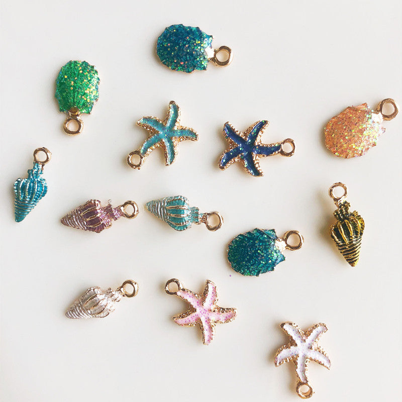 Starfish Diy Jewelry Accessories Bracelets Earrings Pendants