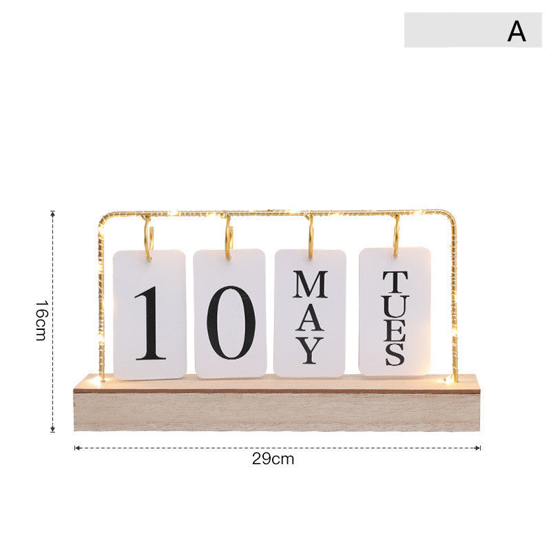 Letter Winding Letter Romantic Home Night Light Decoration