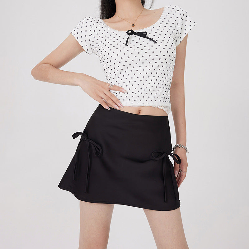 Fashion Bow Bandage Skirt For Women