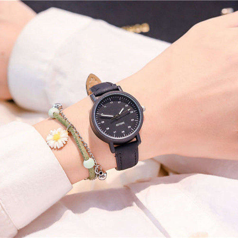 Korean Simple Temperamental Girls' Antique Mori Style Antique Watch