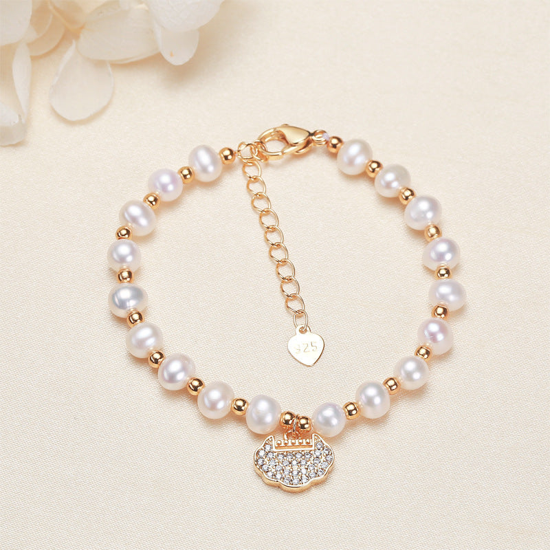 Women's Freshwater Pearl Bracelet Jewelry