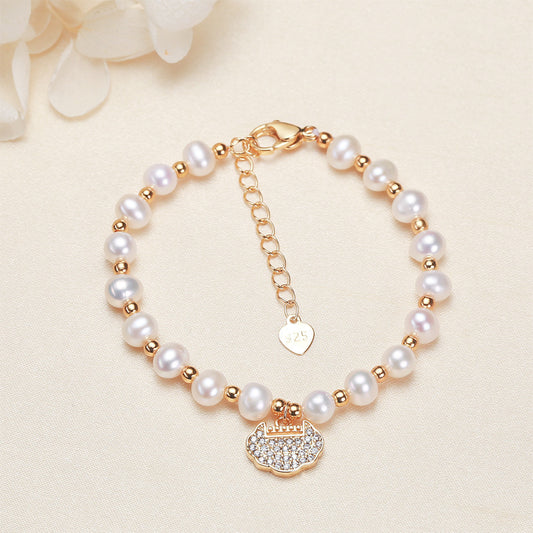 Women's Freshwater Pearl Bracelet Jewelry